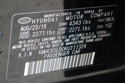 2019 Hyundai Ioniq Plug-In Hybrid Base