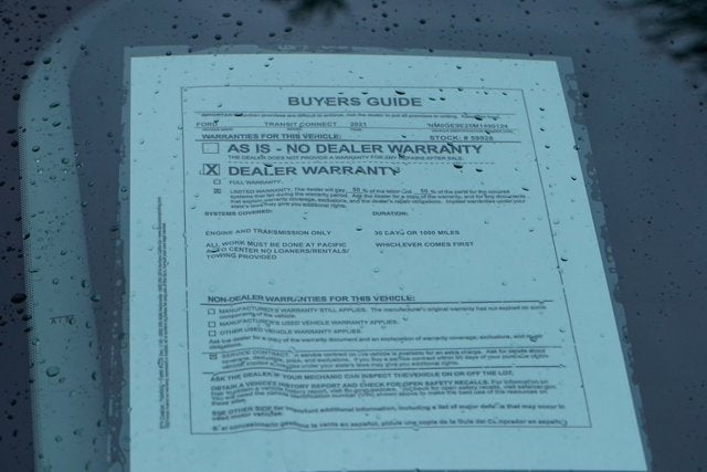 2021 Ford Transit Connect XL