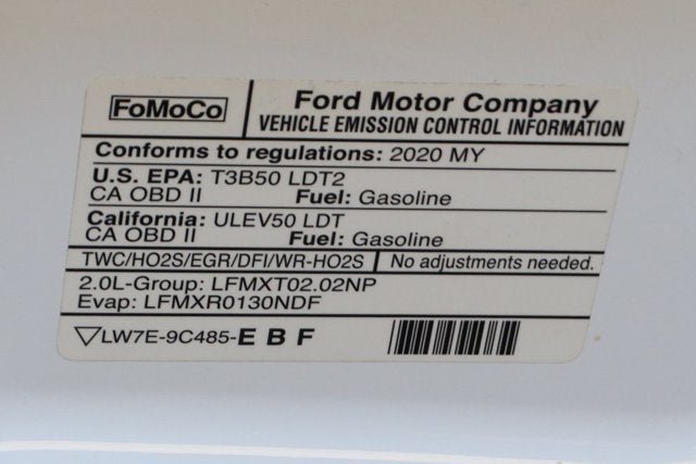 2020 Ford Transit Connect Van XL