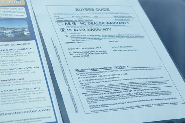 2022 Ford Transit Connect XL