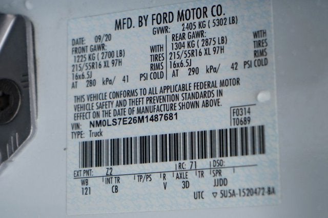 2021 Ford Transit Connect XL