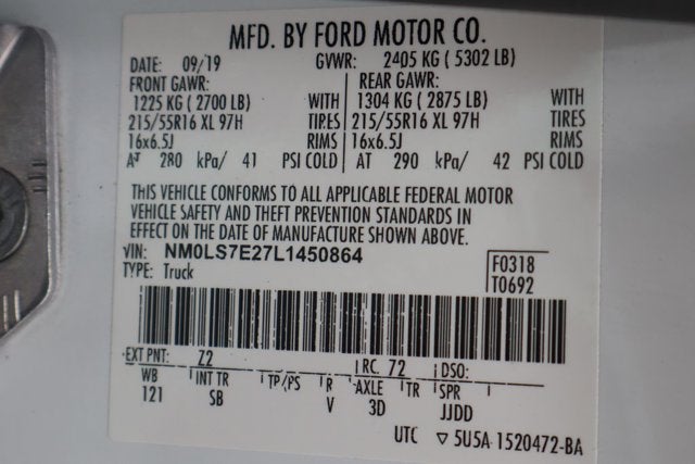 2020 Ford Transit Connect XL