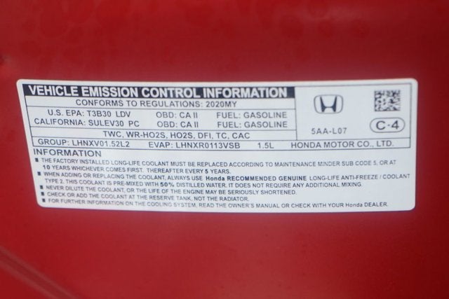 2020 Honda Civic EX