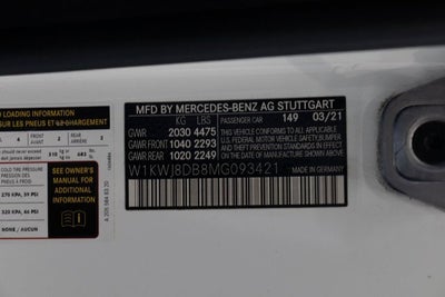 2021 Mercedes-Benz C-Class C 300