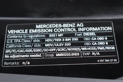 2021 Mercedes-Benz Sprinter 2500 Crew 144 WB