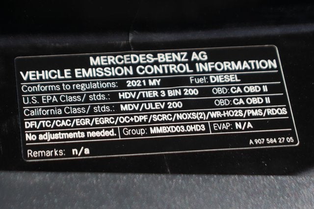 2021 Mercedes-Benz Sprinter 2500 Crew 144 WB