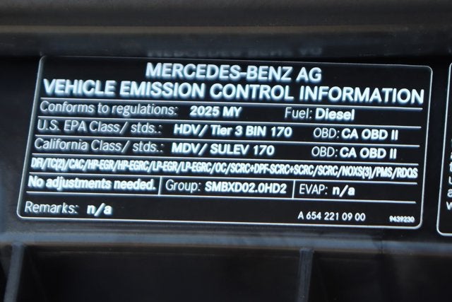 2025 Mercedes-Benz Sprinter 2500 Crew 144 WB