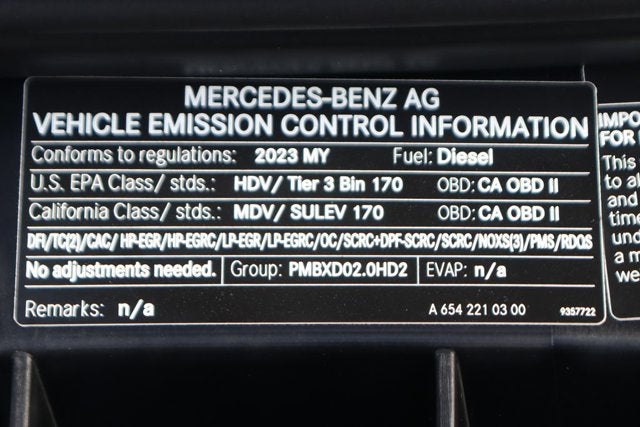 2023 Mercedes-Benz Sprinter 2500 Cargo 144 WB