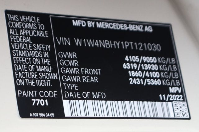 2023 Mercedes-Benz Sprinter 2500 Cargo 144 WB