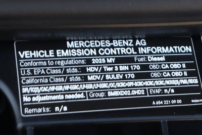 2025 Mercedes-Benz Sprinter Cargo Van Crew 144 WB