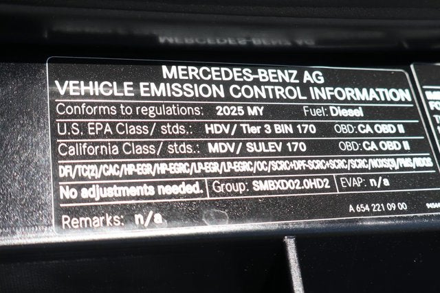 2025 Mercedes-Benz Sprinter 2500 Cargo 144 WB