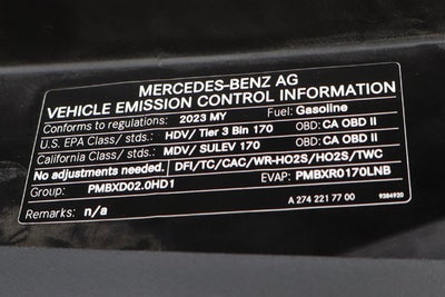 2023 Mercedes-Benz Sprinter 2500 Cargo 170 WB