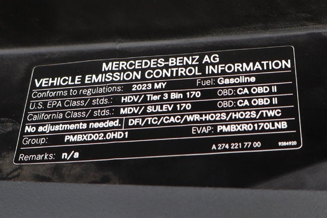 2023 Mercedes-Benz Sprinter 2500 Cargo 170 WB