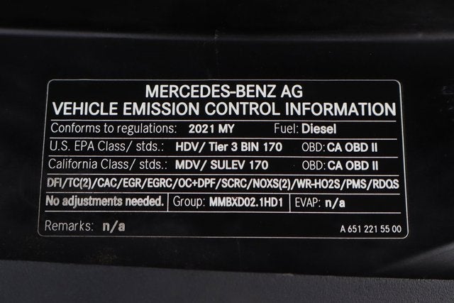 2021 Mercedes-Benz Sprinter 2500 Cargo 170 WB