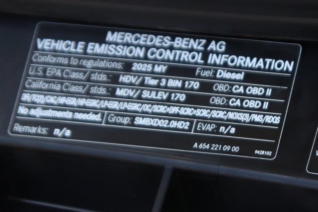 2025 Mercedes-Benz Sprinter 2500 Cargo 144 WB