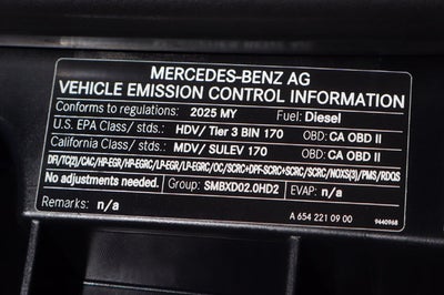 2025 Mercedes-Benz Sprinter 2500 Cargo 144 WB