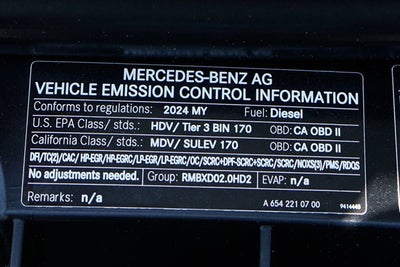 2024 Mercedes-Benz Sprinter 2500 Cargo 170 WB