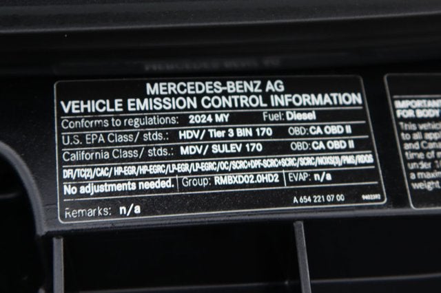 2024 Mercedes-Benz Sprinter 2500 Cargo 144 WB