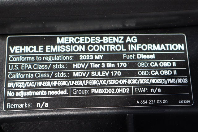 2023 Mercedes-Benz Sprinter 2500 Cargo 170 WB