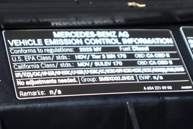 2025 Mercedes-Benz Sprinter 2500 Cargo 170 WB