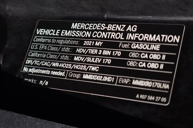 2021 Mercedes-Benz Sprinter 1500 Cargo Van 144 in. WB