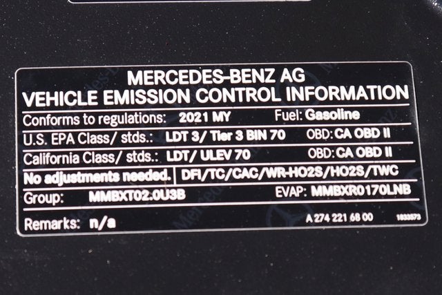 2021 Mercedes-Benz Metris Cargo