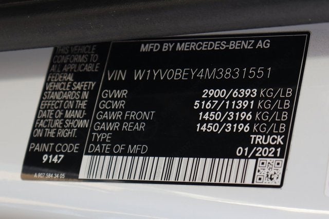 2021 Mercedes-Benz Metris Cargo