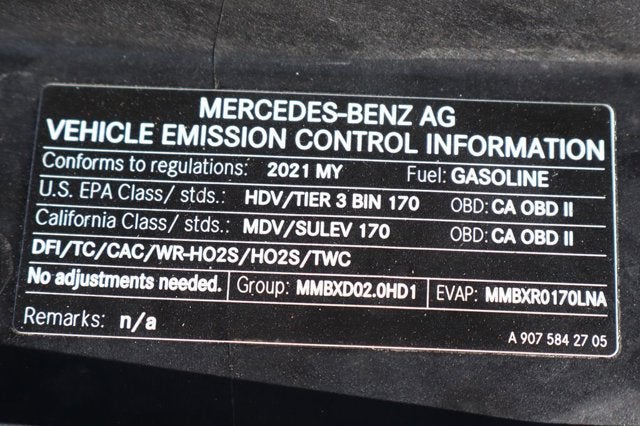 2021 Mercedes-Benz Sprinter 2500 Passenger 144 WB