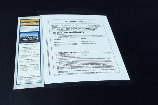 2021 Mercedes-Benz Sprinter 2500 Passenger 144 WB