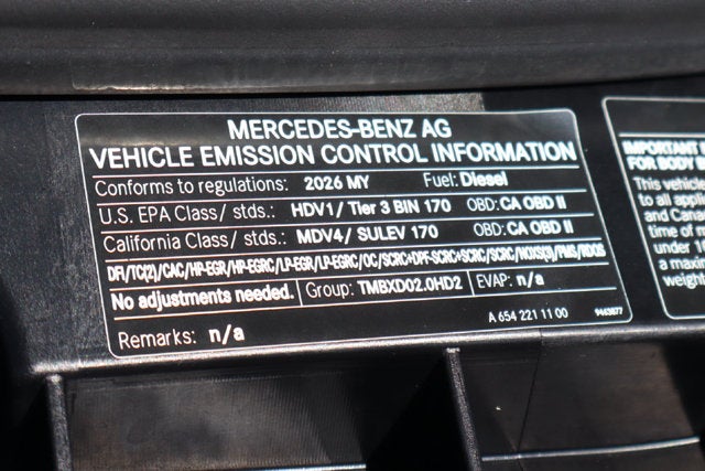 2026 Mercedes-Benz Sprinter 2500 Passenger 170 WB