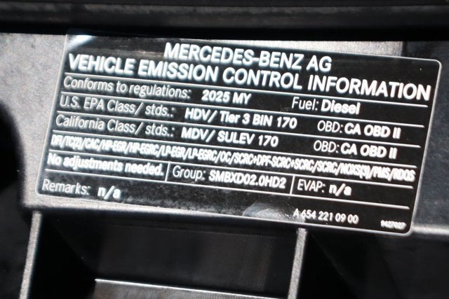 2025 Mercedes-Benz Sprinter 2500 Passenger 170 WB