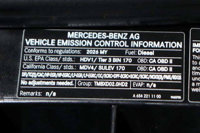 2026 Mercedes-Benz Sprinter 2500 Passenger 170 WB