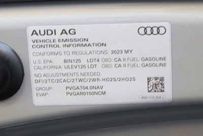 2023 Audi SQ8 4.0T Prestige