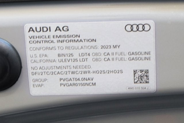 2023 Audi SQ8 4.0T Prestige
