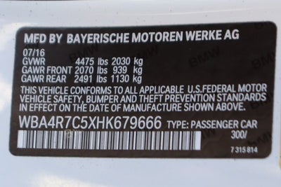 2017 BMW 4 Series 430i