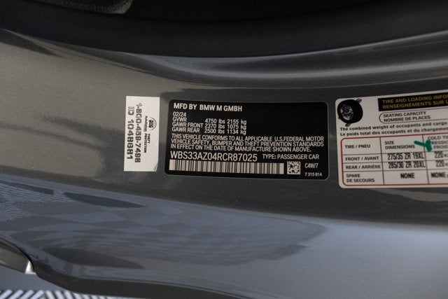 2024 BMW M4 Competition