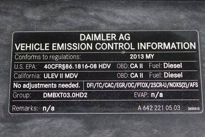 2013 Mercedes-Benz Sprinter 3500 Cargo 170 WB