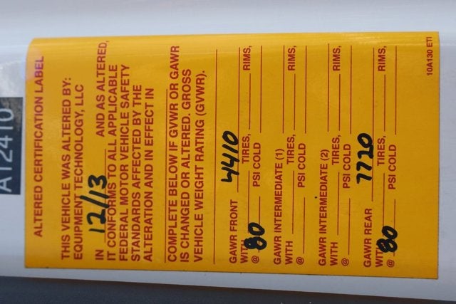 2013 Mercedes-Benz Sprinter 3500 Cargo 170 WB