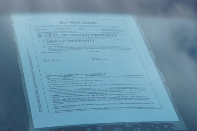 2019 Mercedes-Benz Sprinter 1500 Cargo Van 144 in. WB