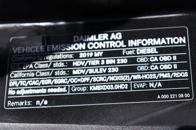 2019 Mercedes-Benz Sprinter 4500 Standard Roof V6