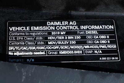 2019 Freightliner Sprinter 3500XD Base