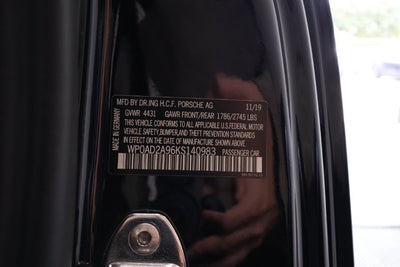 2019 Porsche 911 Turbo