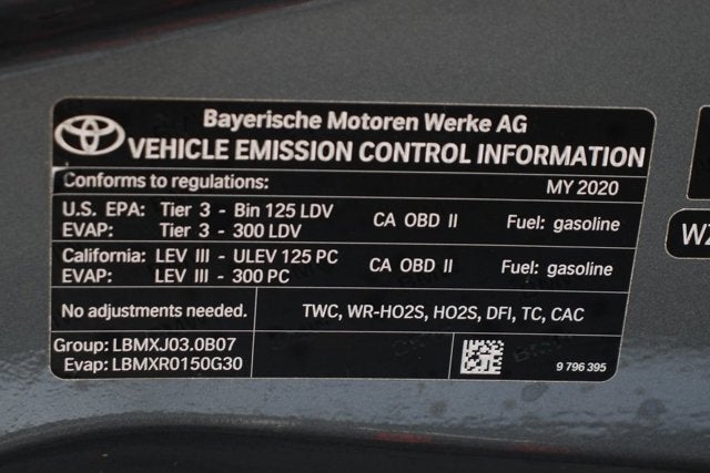 2020 Toyota Supra 3.0