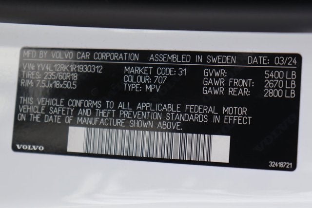 2024 Volvo XC60 B5 Core