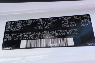 2024 Volvo XC60 B5 Core