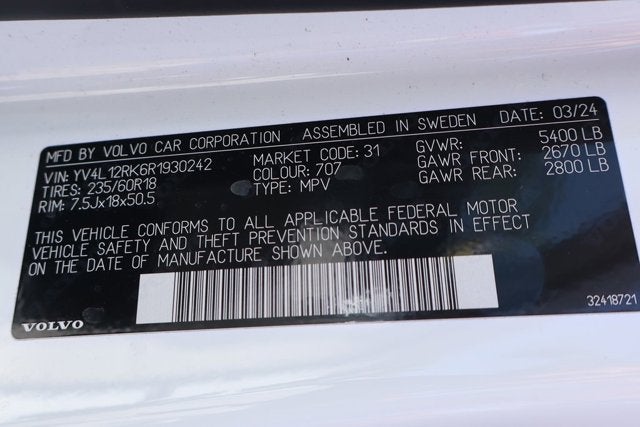 2024 Volvo XC60 B5 Core