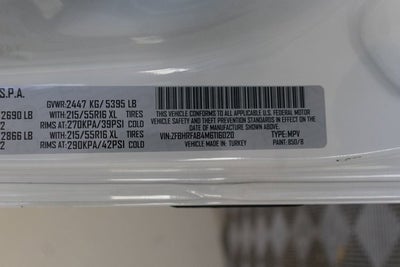 2021 RAM ProMaster City Cargo Van Tradesman