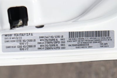 2022 RAM ProMaster City Base